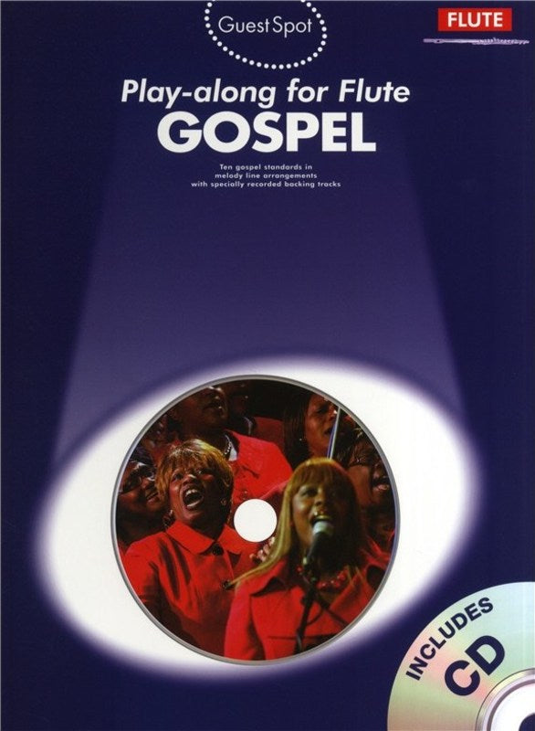 Guest Spot - Gospel Flute Play Along Book/Cd