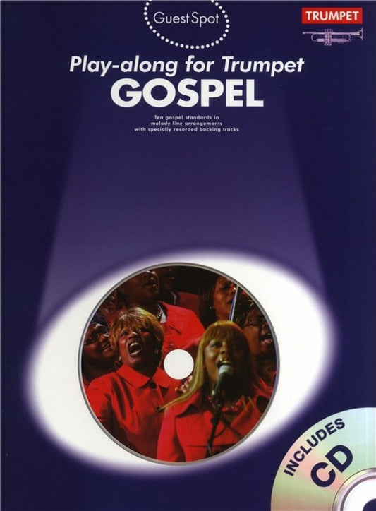 Guest Spot - Gospel Trumpet Play Along Book/Cd