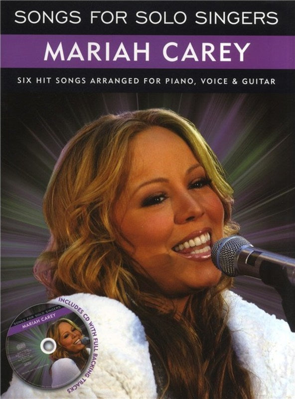 Songs For Solo Singers Mariah Carey Bk/Cd