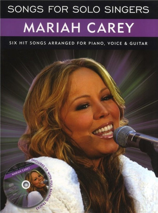 Songs For Solo Singers Mariah Carey Bk/Cd