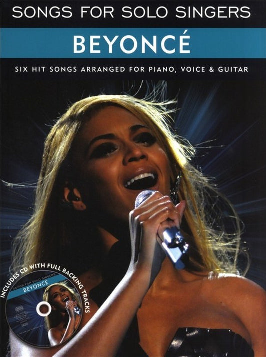 Songs For Solo Singers Beyonce Bk/Cd