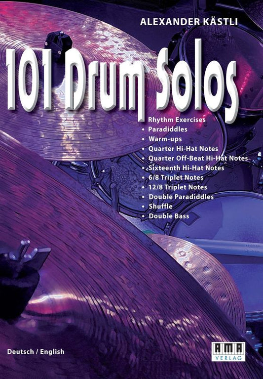 101 Drum Solos Book