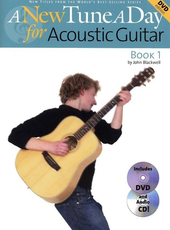 A New Tune A Day - Acoustic Guitar Book 1 (Book, Cd & DVD)