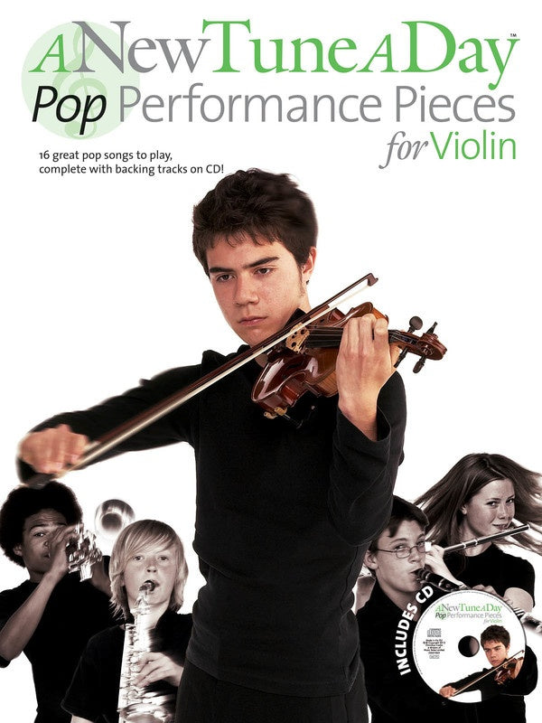 A New Tune A Day - Violin Pop Performance Pieces (Book/Cd)