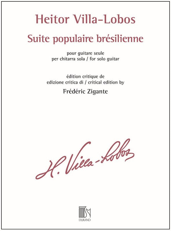 Villa-Lobos - Suite populaire bresilienne - Music2u