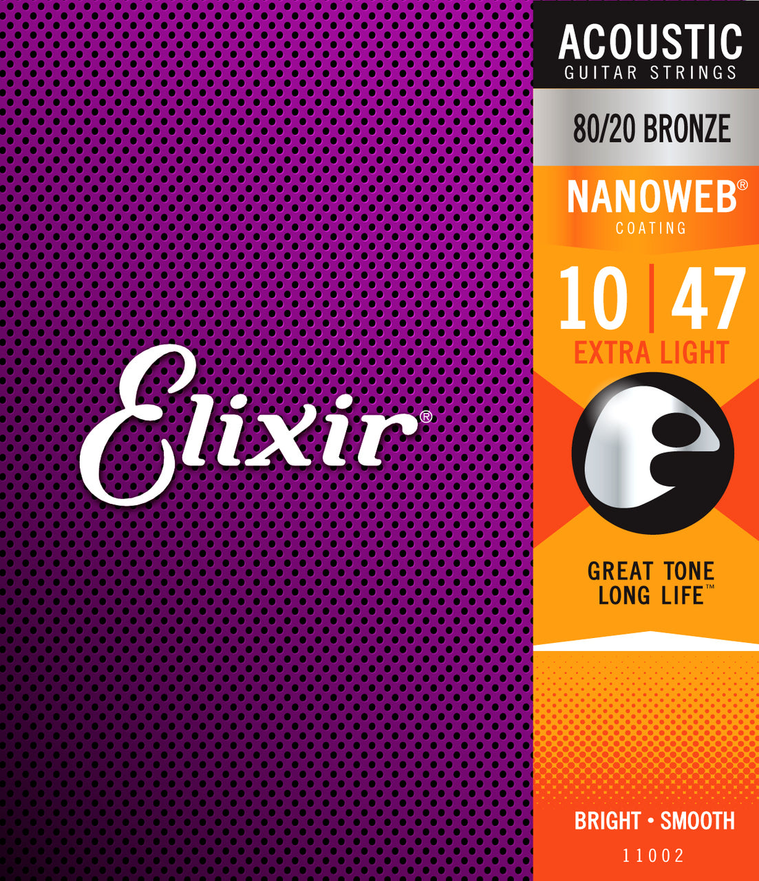 Elixir 11002 Nanoweb 80/20   Extra Light 10 - 47