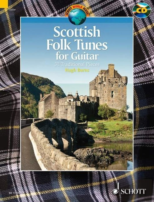 Scottish Folk Tunes For Guitar Bk/Cd