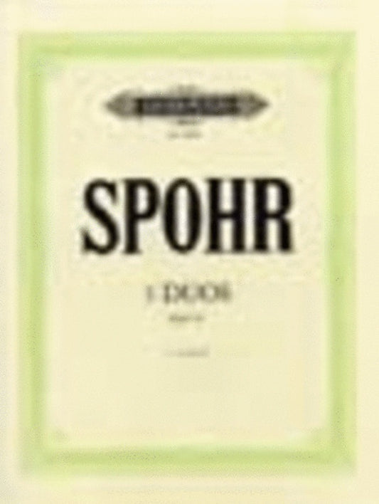 Spohr - 3 Duets Op 67 For 2 Violins