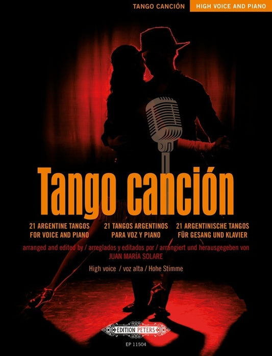 Tango Cancion High Voice/Piano