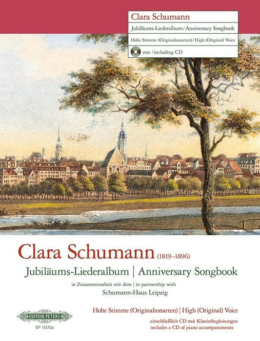 Clara Schumann Anniversary Songbook High Bk/Cd