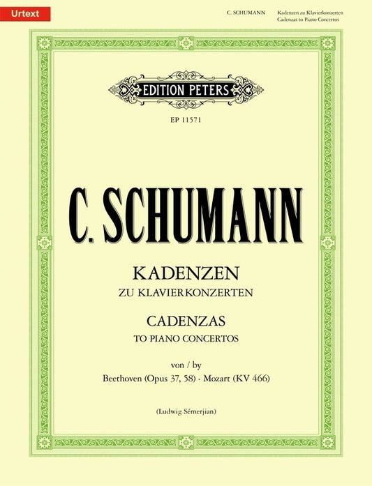 Clara Schumann - Cadenzas To Piano Concertos