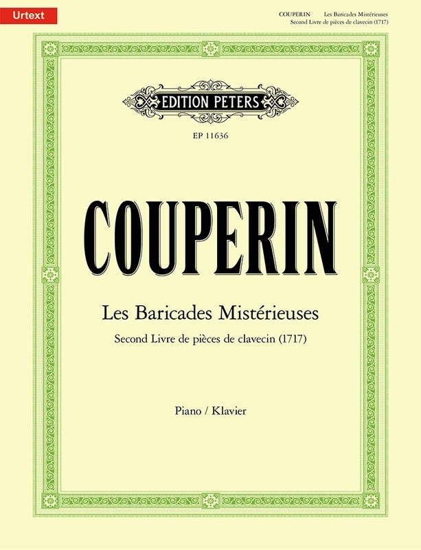 Couperin - Les Baricades Misterieuses Piano