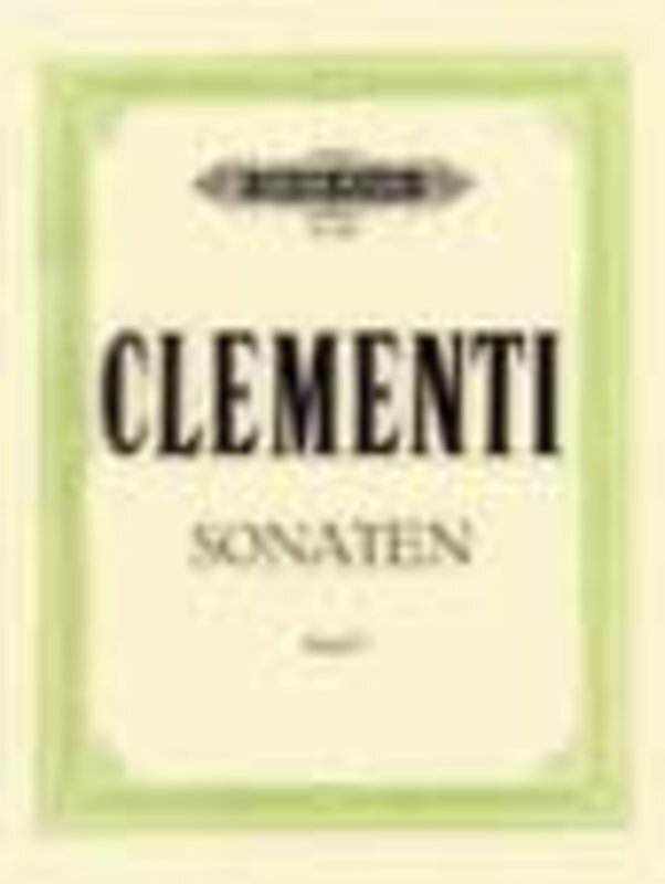 Clementi - 24 Sonatas Vol 1 Ed Ruthardt