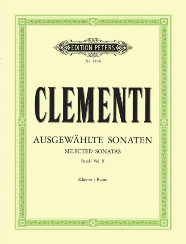 Clementi - 24 Sonatas Vol 2 Ed Ruthardt