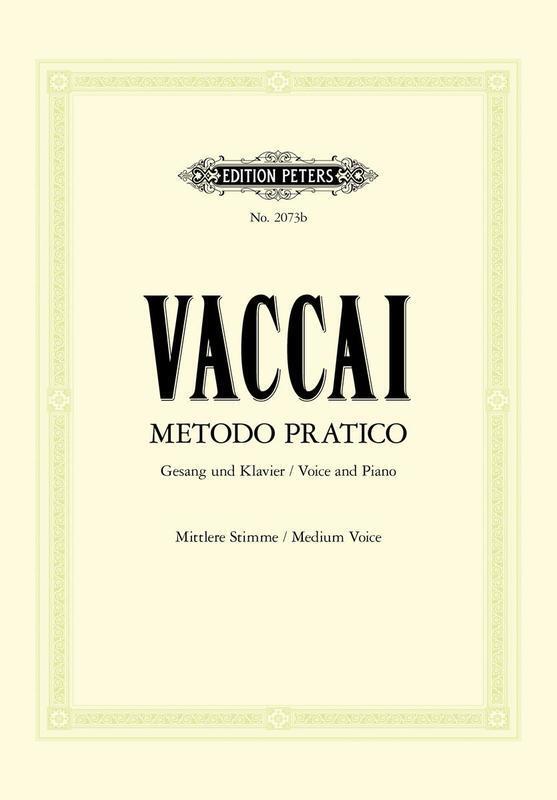 Vaccai - Practical Method Medium Voice