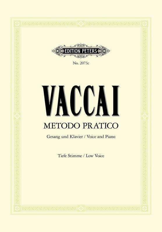 Vaccai - Practical Method Low Voice