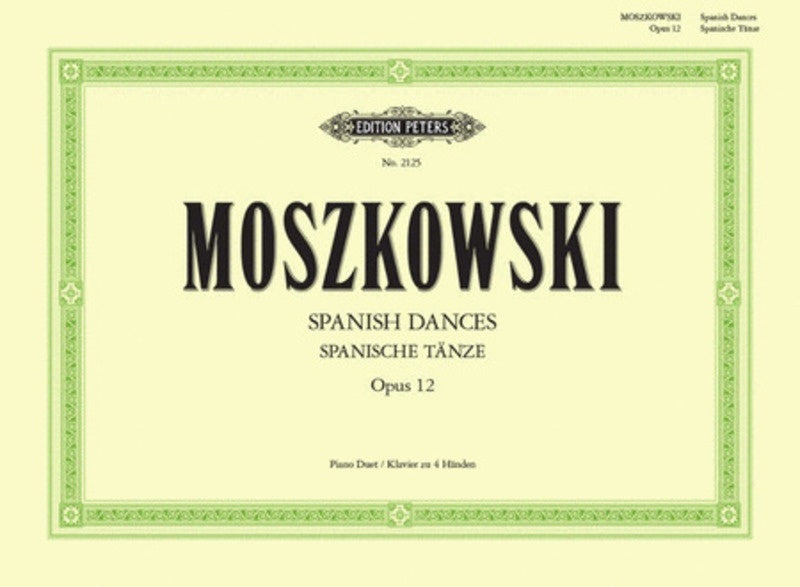 Moszkowski - Spanish Dances Op 12 Piano Duet