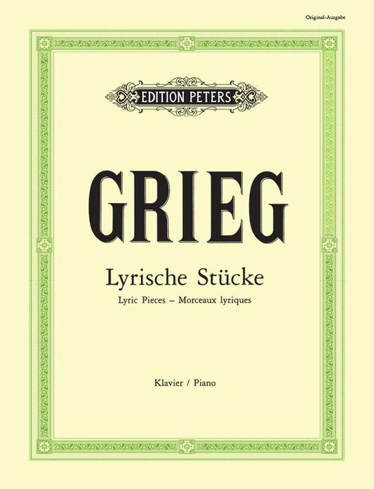 Grieg - Lyric Pieces Bk 3 Op 43