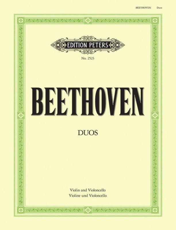 Beethoven - 3 Duets For Voilin And Cello