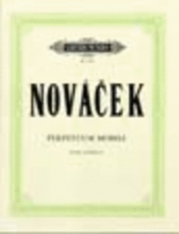 Novacek - Perpetuum Mobile For Violin/Piano