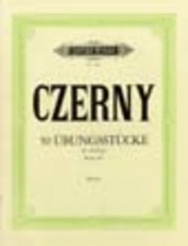 Czerny - 50 Beginners Exercises Op 481 Piano Book