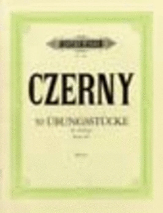 Czerny - 50 Beginners Exercises Op 481 Piano Book