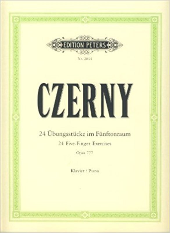 Czerny - 24 Five Finger Exercises Op 777