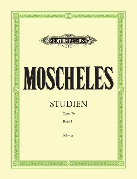 Moscheles - Studies Op 70 Vol 1