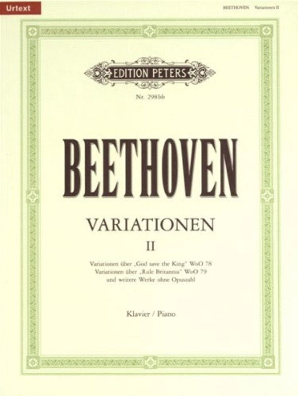 Variations Comp Bk 2 Urtext