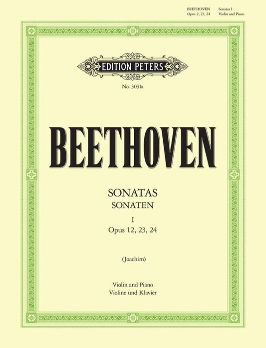 Beethoven - Complete Sonatas Vol 1 Violin/Piano