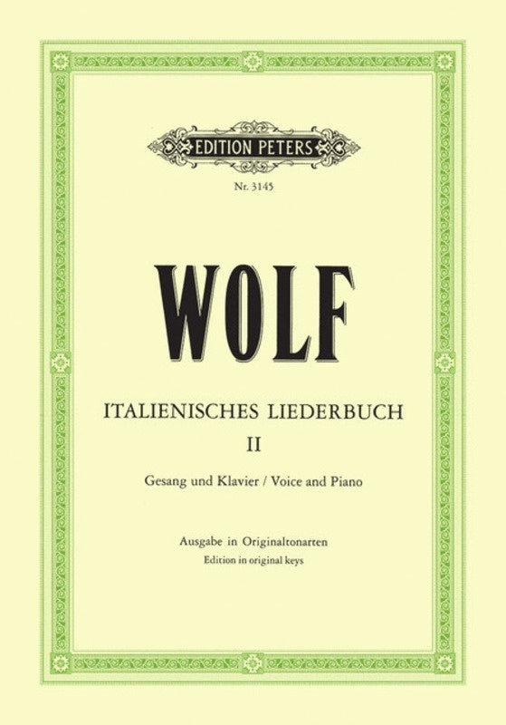 Italienisches Liederbuch Bk 2 Ger/Eng