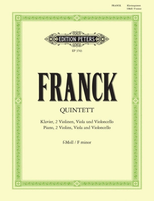 Franck - Piano Quintet F Min