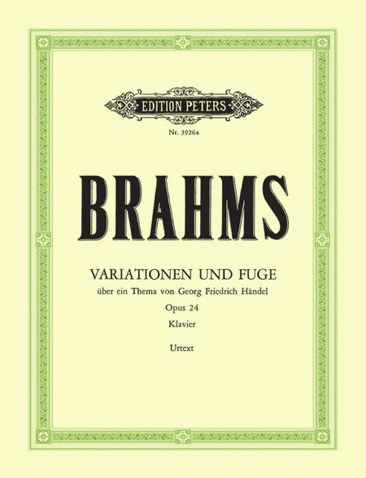 Brahms - Variations & Fugue On A Theme Of Handel Op 24