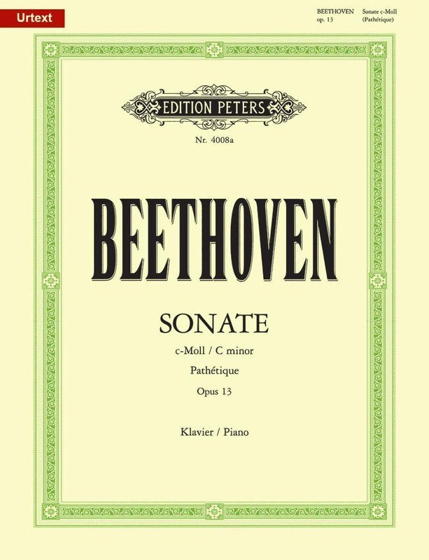 Beethoven - Sonata C Minor Op 13 Pathetique