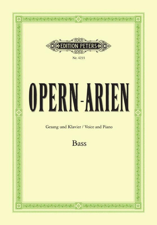 Opera Arias For Bass