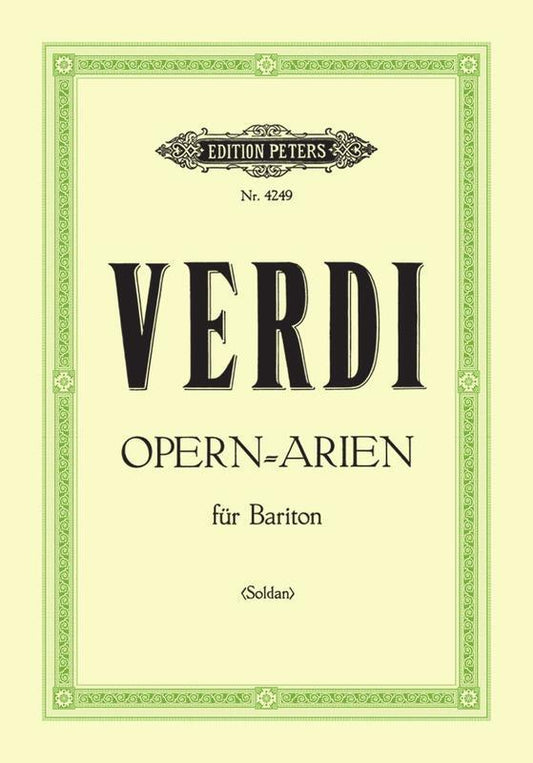 Verdi - 20 Baritone Arias