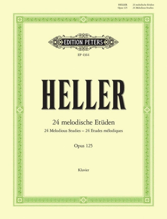 Heller - 24 Melodious Studies Op 125 Piano