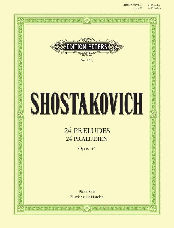 Shostakovich - 24 Preludes Op 34