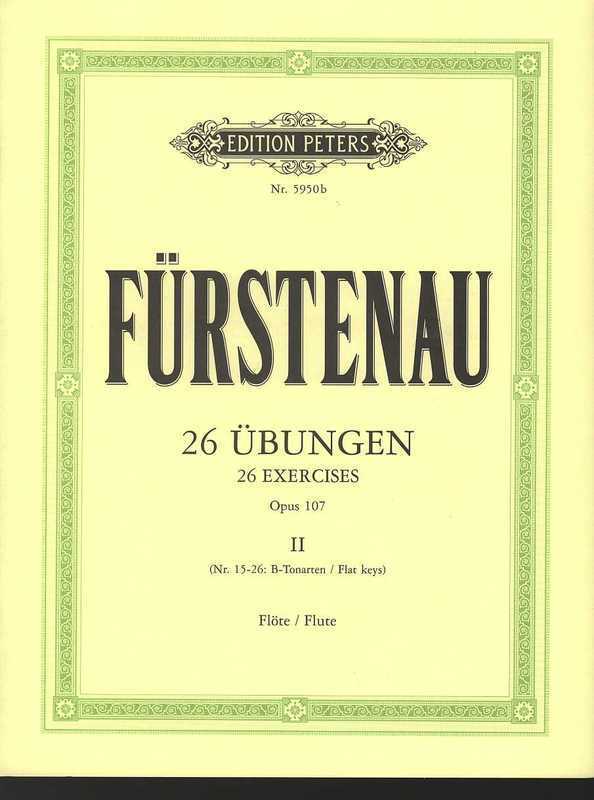 Furstenau - 26 Exercises Op 107 Vol 2 For Flute