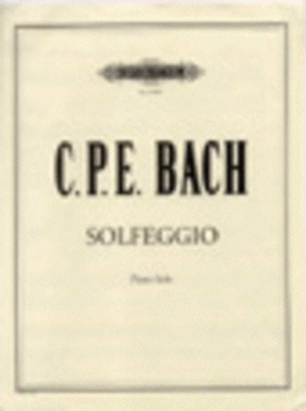 Cpe Bach - Solfeggio