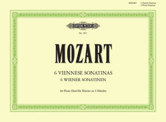 Mozart - Viennese Sonatinas Piano Duet