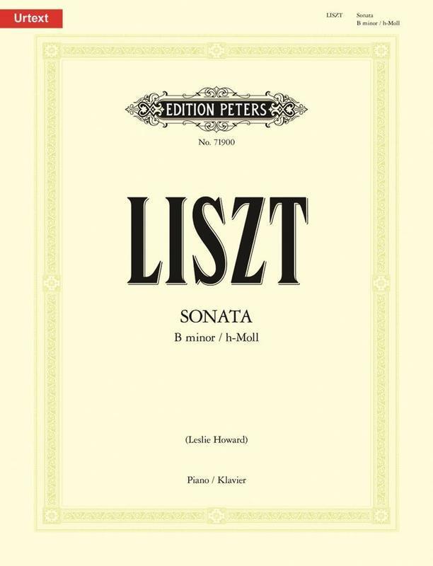 Liszt - Piano Sonata B Minor Urtext