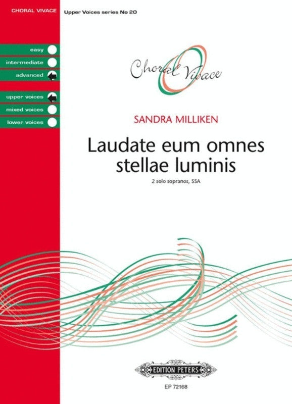 Choral Vivace: Laudate Eum Omnes Stellae Luminis - Choral Score Sheet Music