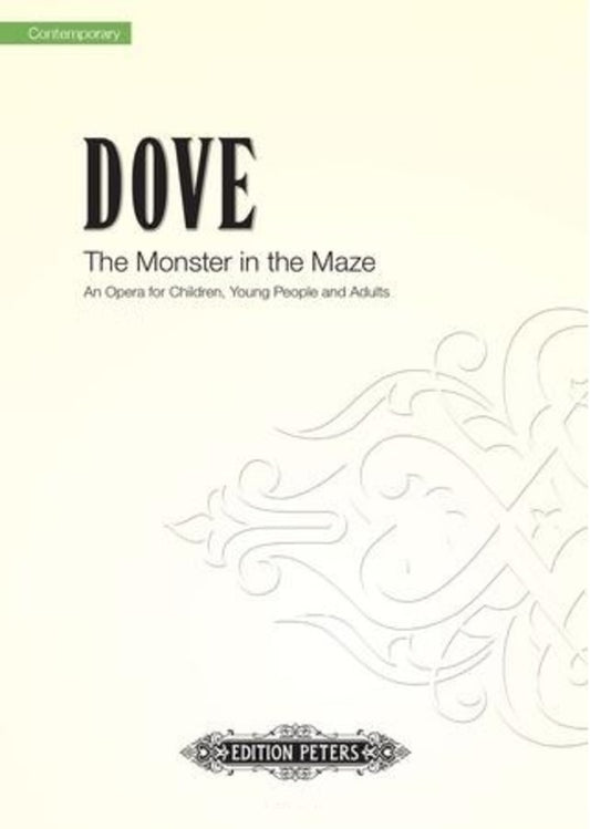 Dove - The Monster In The Maze Vocal Score