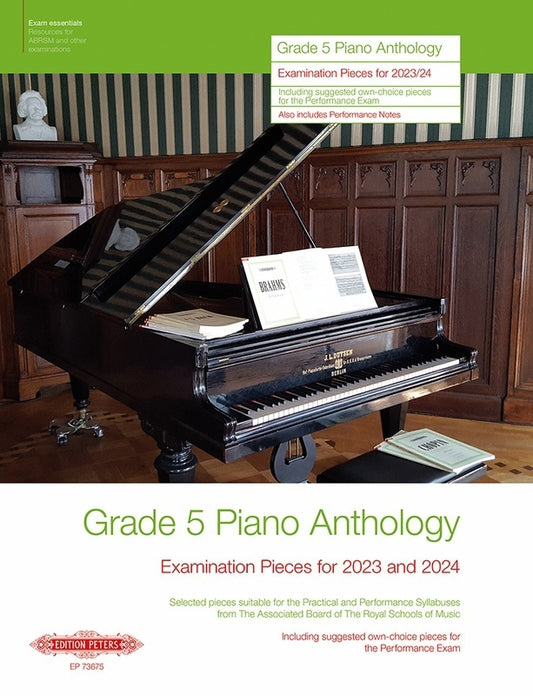 Grade 5 Piano Abrsm Anthology Exam Pieces 2023-2024