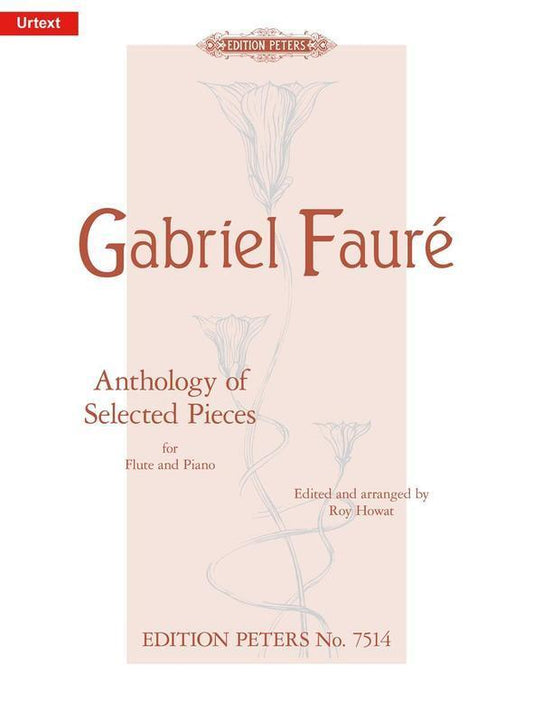 Faure - Anthology Of Original Pieces Flute/Piano