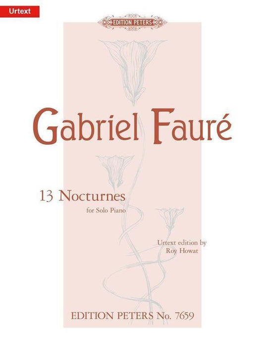 Faure - 13 Nocturnes Ed Howat Urtext