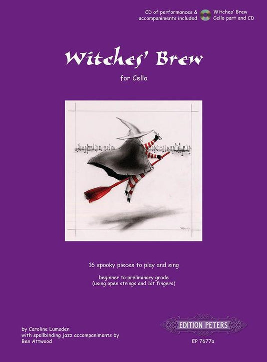 Witches Brew For Cello Book/Cd