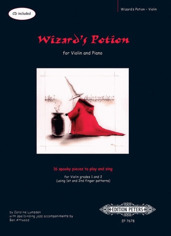 Wizards Potion Violin/Piano Bk/Cd