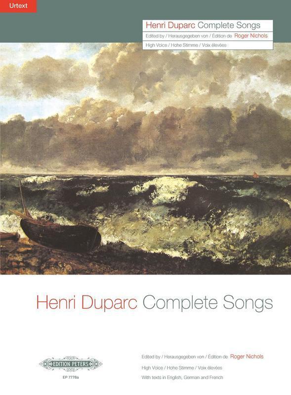 Duparc - Complete Songs High Voice